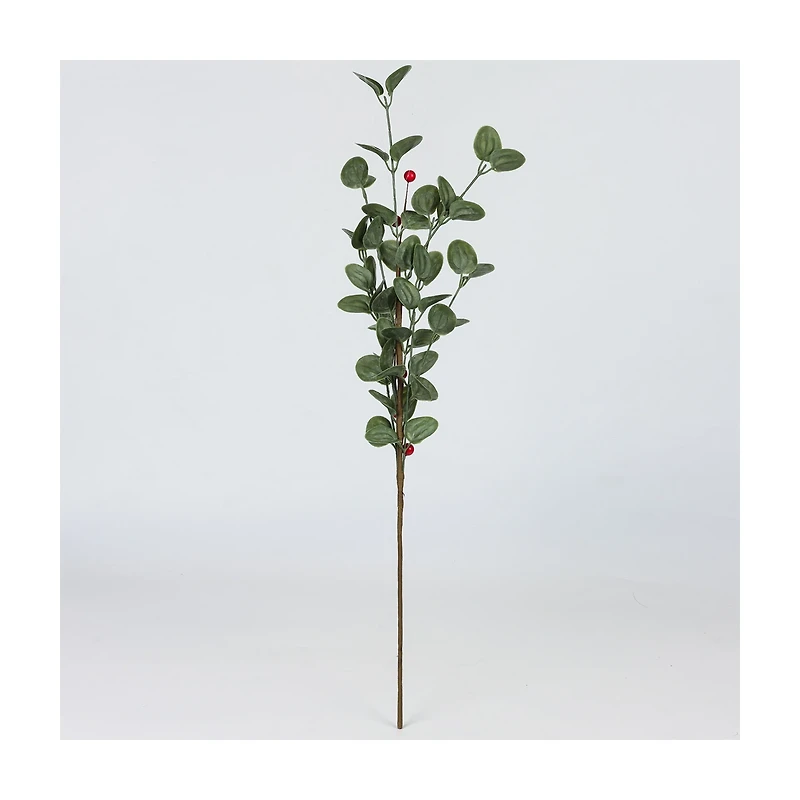 Eucalyptus and Berries Artificial Floral Stem, 23 in
