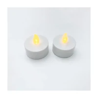 Holiday Style LED Tealights, 2 ct