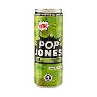 Pop Jones Mixed Berry & Kiwi, Prebiotic Craft Soda, 12 fl oz