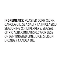 snak club Toasted Corn, Tajin Chili Lime, 4 oz