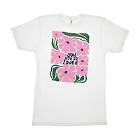 Mother's Day Floral 'You Are So Loved' T-Shirt, X-Large