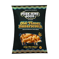 Pork King Good Flavored Pork Rinds, Old Timey Butterscotch, 3 oz
