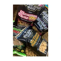 Pork King Good Flavored Pork Rinds, Old Timey Butterscotch, 3 oz