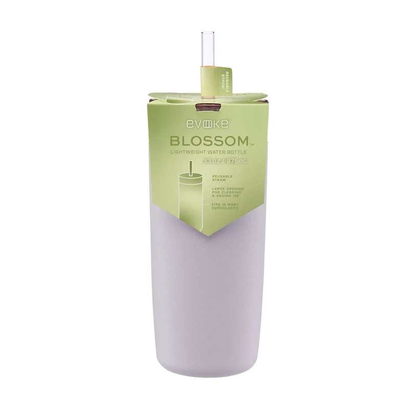 Evoke Blossom Lavender Tumbler, 33 oz