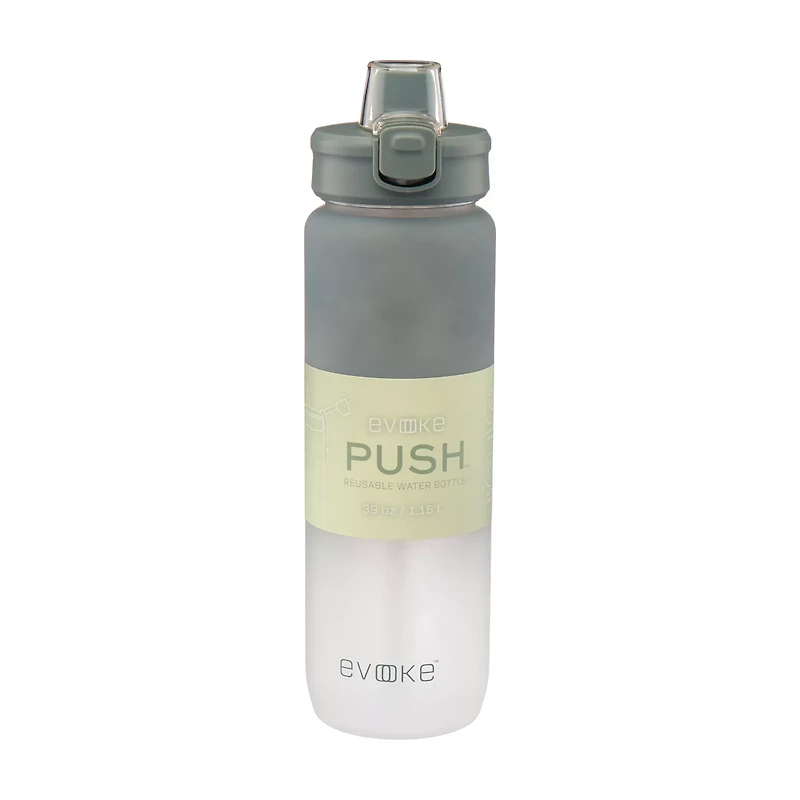 Evoke Push Bottle, 39 oz, Assorted