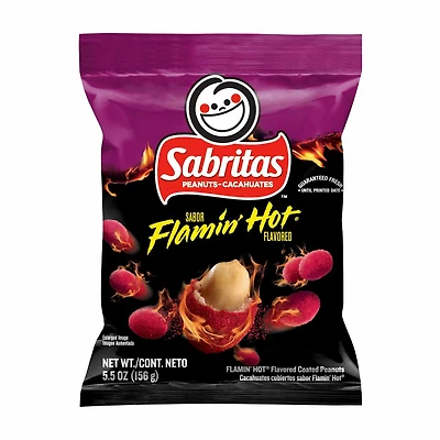 Sabritas Coated Peanuts Flamin' Hot Flavored, 5.5 oz