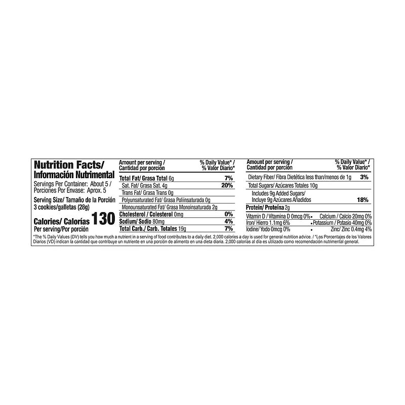 Gamesa Chokis Chocolate Chip Cookies, 4.9 oz