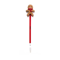 Squishy Gingerbread Topper Ballpoint Pen