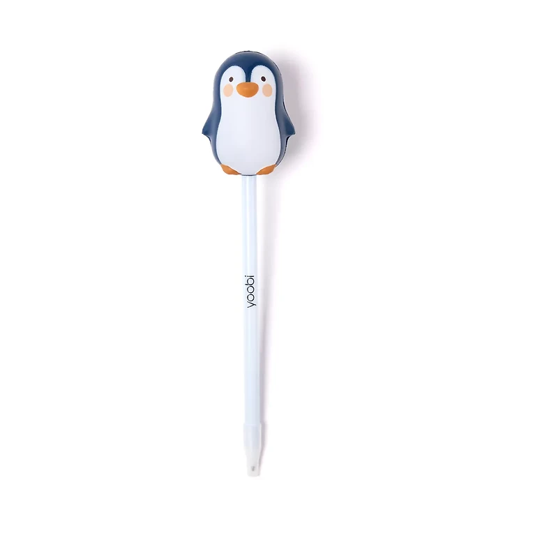 Yoobi Squishy Penguin Topper Ballpoint Pen