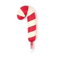 Squishy Red Candy Cane Ballpoint Pen