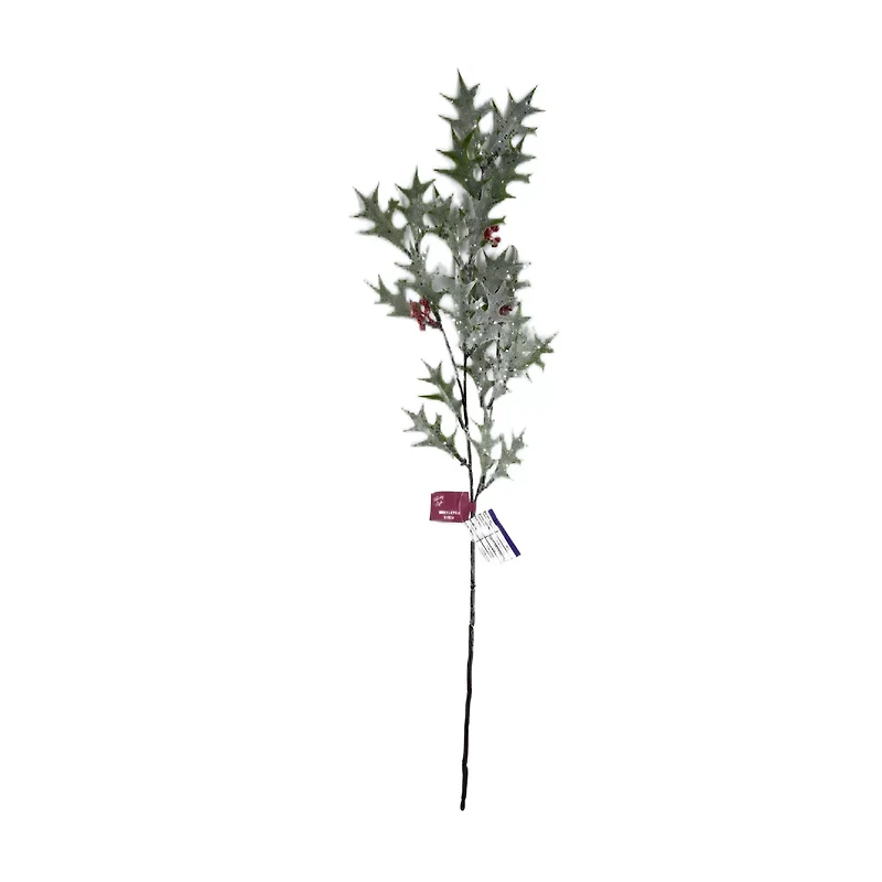 Glitter Mistletoes Stem, 34 in