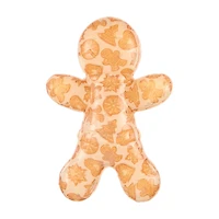 Gingerbread Man Chewable Dog Toy