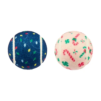 Christmas Balls Pet Toys, 2 pk