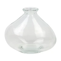 Iridescent Glass Vase, 6 in
