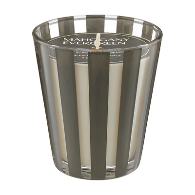 Home Fragrances Mahogany Evergreen Scented Candle, 9 oz