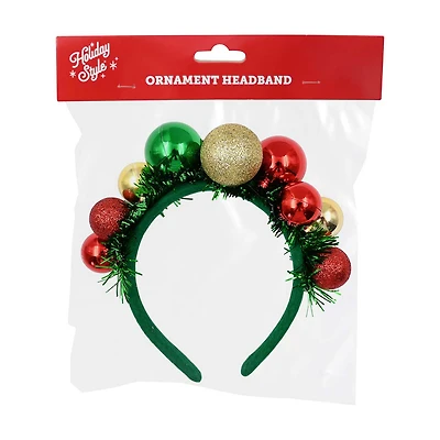 Holiday Style Ornament Headband