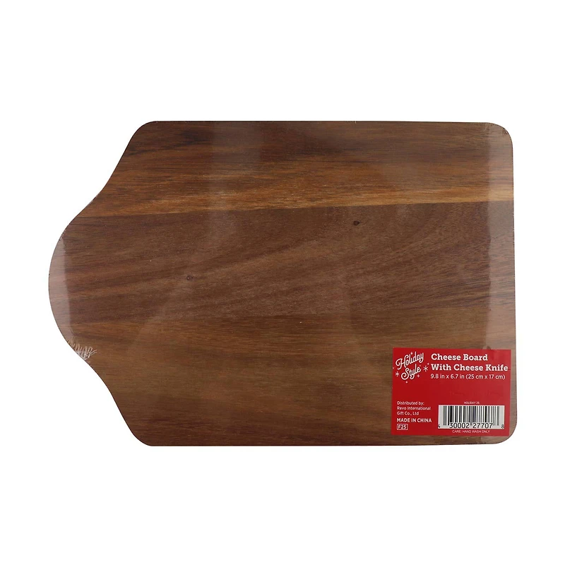 Christmas Mini Cheese Board with Knife