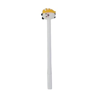 Black, White and Yellow Side Sushi Plastic Novelty Pen, 7 in