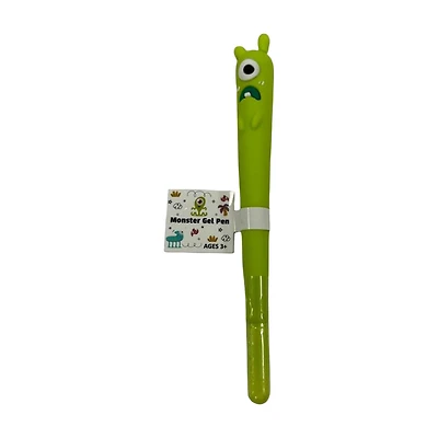 Green Monster Plastic Novelty Pen, 7 in