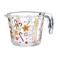 Dolly Parton Christmas Glass Measuring Cup