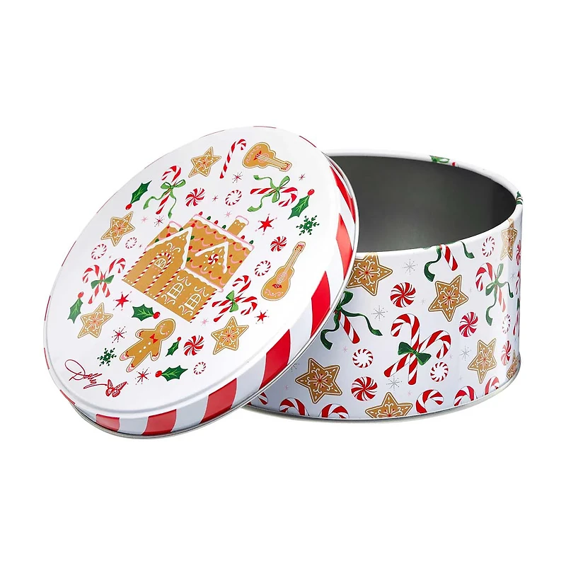 Dolly Parton Printed Round Tin, Small, Assorted