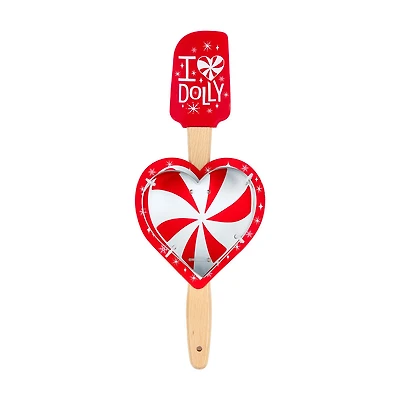 Dolly Parton Silicone Spatula and Cookie Cut Set, Assorted