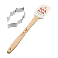Dolly Parton Silicone Spatula and Cookie Cut Set, Assorted