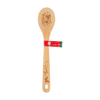 Dolly Parton Wood Spoon, 12 in, Assorted