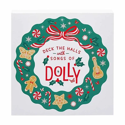 Dolly Parton Christmas Themed Decor, 4 in, Assorted