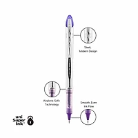 uniball Vision Elite Violet Rollerball Pen, 0.8mm