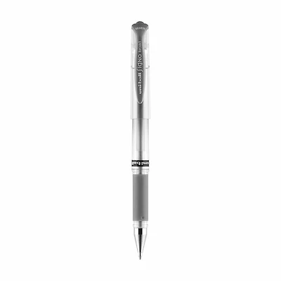 uniball Silver Signo Gel Impact Pen, 1.0mm