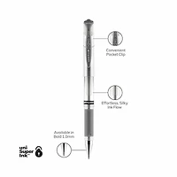 uniball Silver Signo Gel Impact Pen, 1.0mm