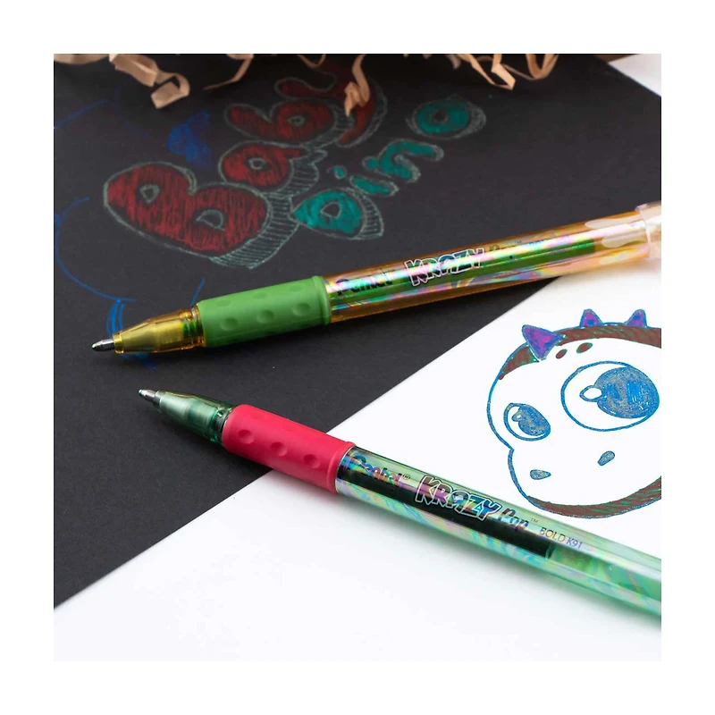 Pentel Green Krazy Pop Gel Pen, 1.0mm