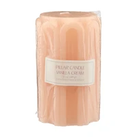 Vanilla Cream Scented Pillar Candle, 3 in x 5 in