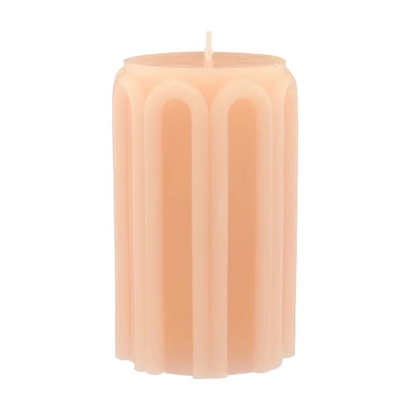 Vanilla Cream Scented Pillar Candle, 3 in x 5 in