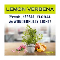 Mrs. Meyer's Clean Day Laundry Detergent, Lemon Verbena Scent, 64 Ounce Bottle