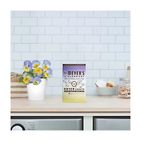 Mrs. Meyer's Clean Day Dryer Sheets, Compassion Flower Scent, 80 Count