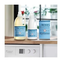 Mrs. Meyer's Clean Day Dryer Sheets, Rain Water Scent, 80 Count