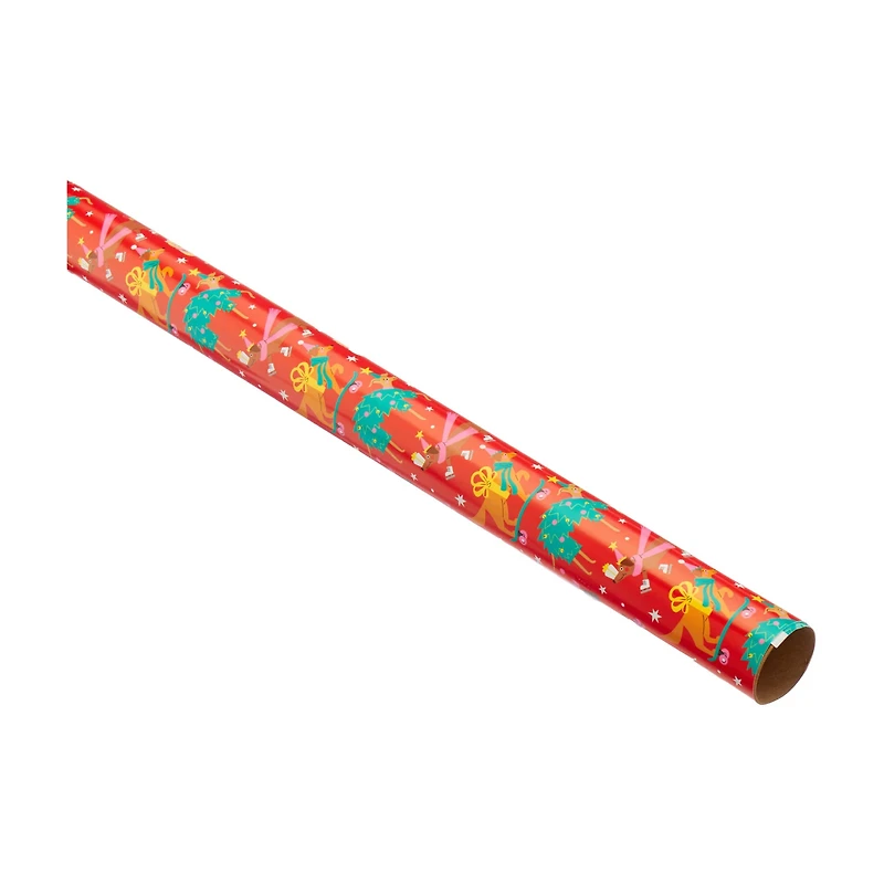 Christmas Wrapping Paper, 50 sq ft, Assorted