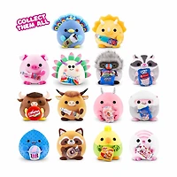 Zuru Snackles Plush, 8 in, Assorted