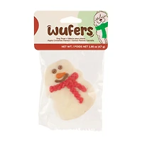 Wufers Snowman Dog Treat, 1.66 oz