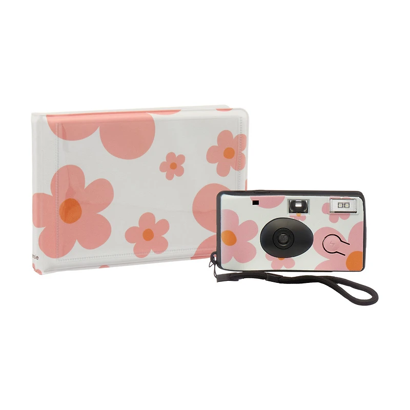 Kensie Disposable Camera and Album Set