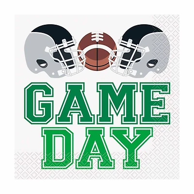 'Game Day' Football Lunch Napkins, 16 ct