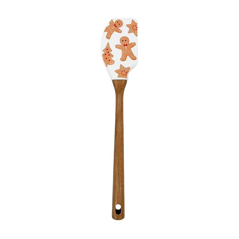 Holiday Style Silicone Christmas Spatulas, 13 in, Assorted