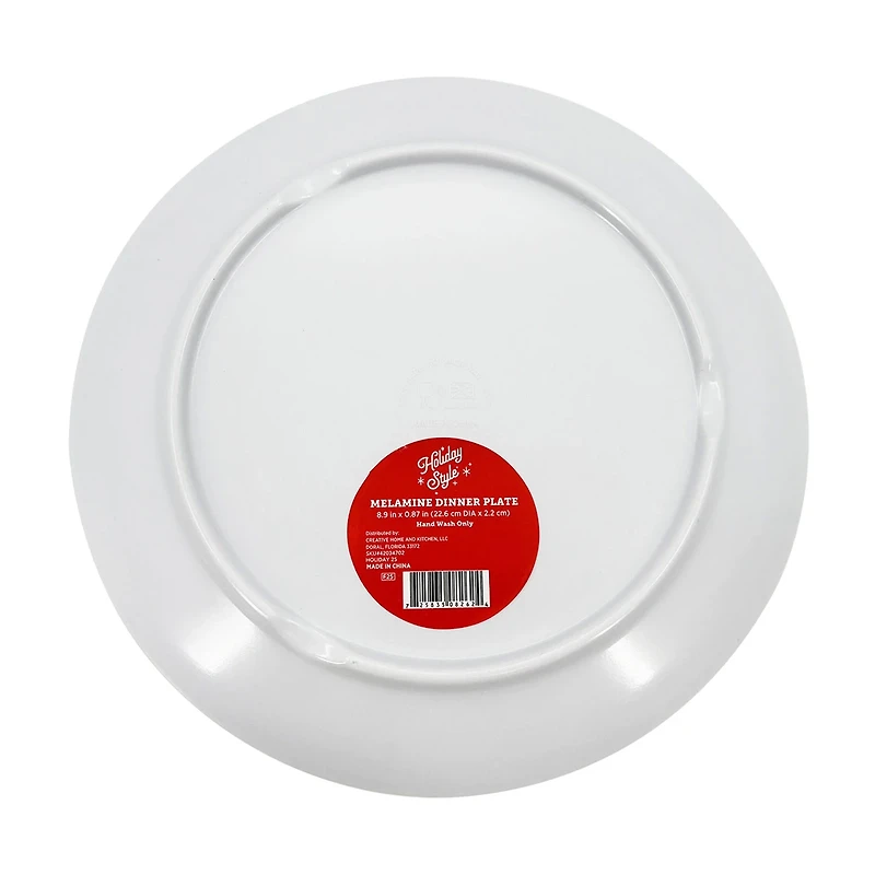 Holiday Style Melamine Christmas Themed Platter, Assorted