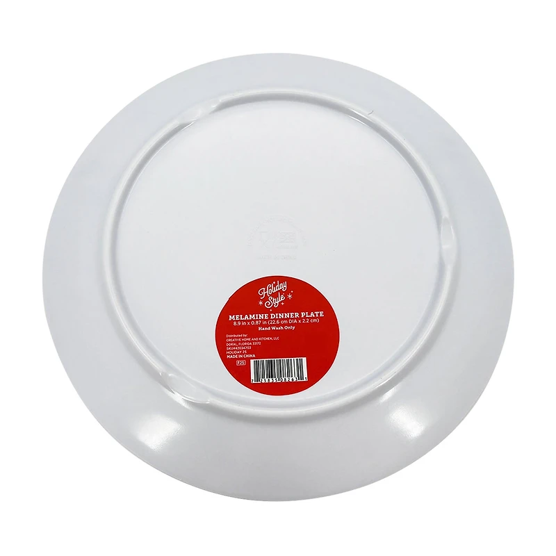 Holiday Style Melamine Christmas Themed Platter, Assorted