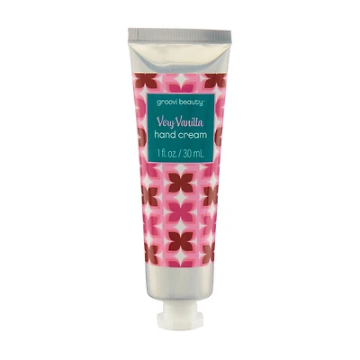 Groovi Beauty Very Vanilla Hand Cream, 1 fl oz