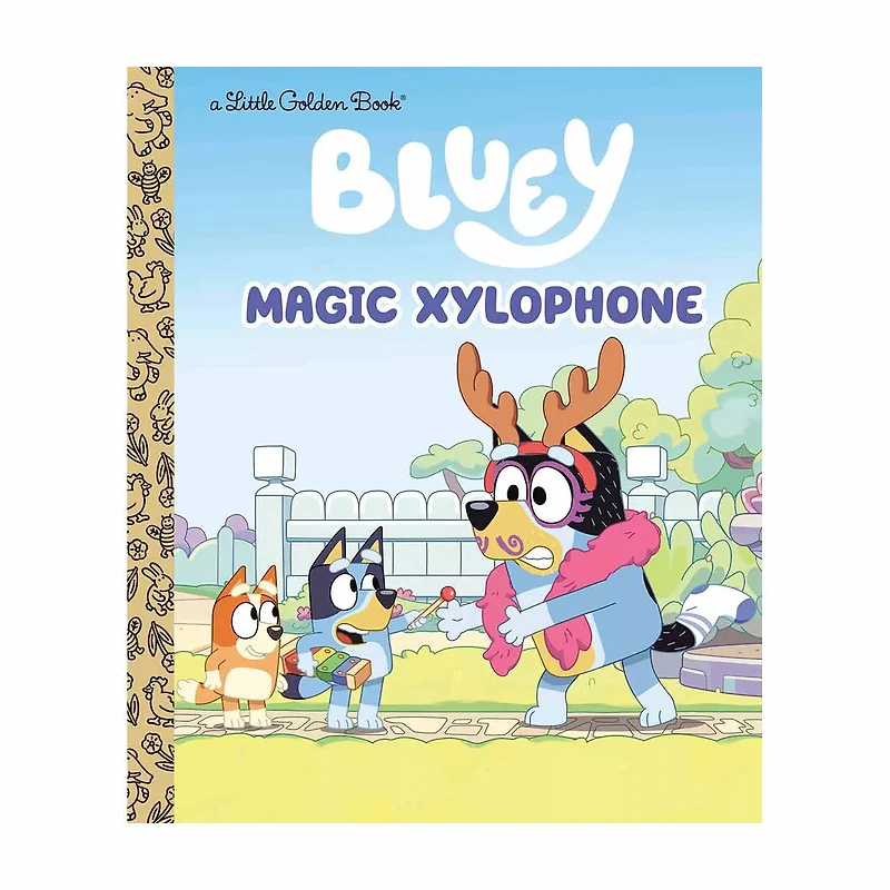 Little Golden Book Magic Xylophone (Bluey) Book