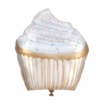 Cupcake Shaped Foil Balloon