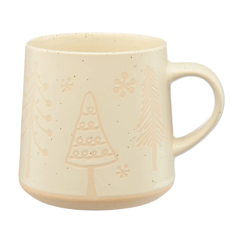 Christmas Tree Doodle Mug, Assorted